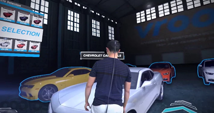 Virtual Automobil Showrooms with AR and VR Services